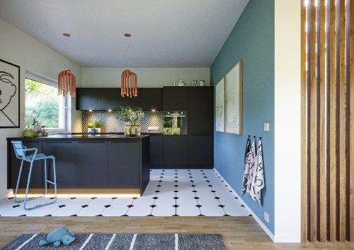 Moderne Küche mit Stil