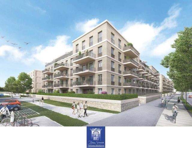 Traum-Familienwohnung an der Elbe im Erstbezug! Eigener Garten, große Terrasse, EBK! - Foto 4