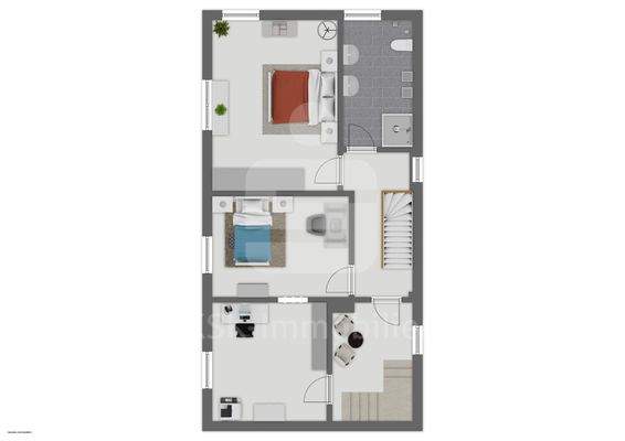 Grundriss Obergeschoss