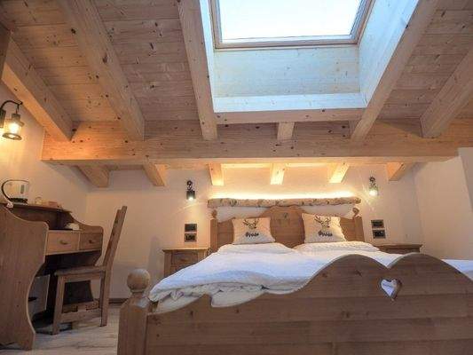 Dachzimmer mit Oberlicht