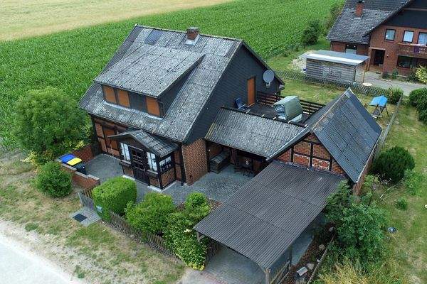 Luftbild von der Seite