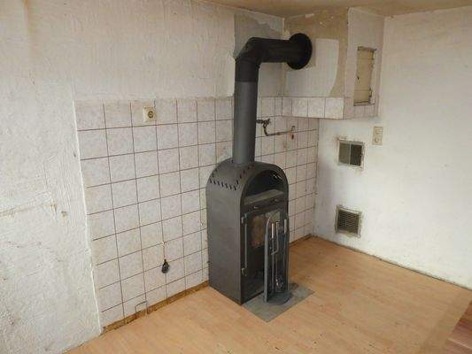 Einzelne Kaminöfen als Heizquelle