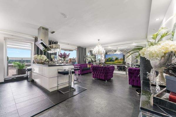 offene Küche/Wohnbereich