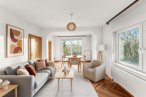 Wohnzimmer EG - (KI generiert)