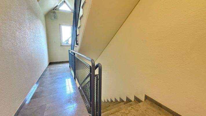 Gepflegtes Treppenhaus