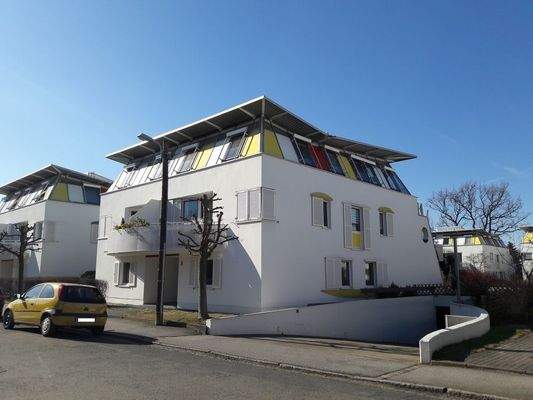 Hausvorderansicht mit TG-Einfahrt