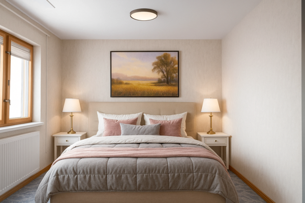 Schlafzimmer - visualisiert