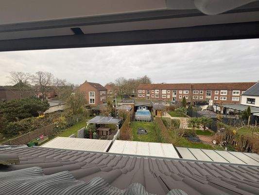 Blick aus dem Dachgeschoss