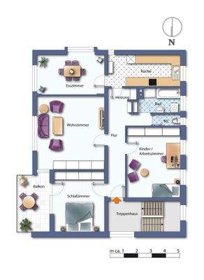 1341 - EG-WHG Grundriss