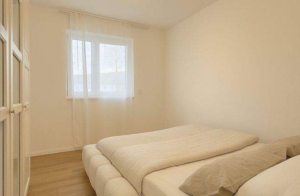 Ruhiges und gemütliches Schlafzimmer