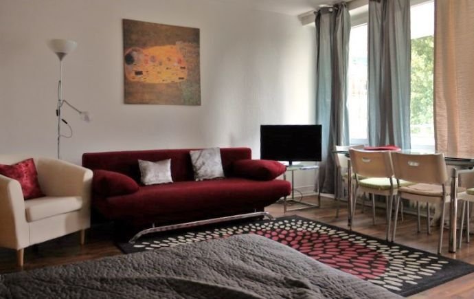 Komplett möblierte 1-Zimmer-Wohnung, Berlin-Westend!