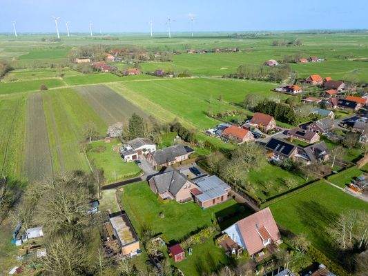 Blick auf die Immobilie