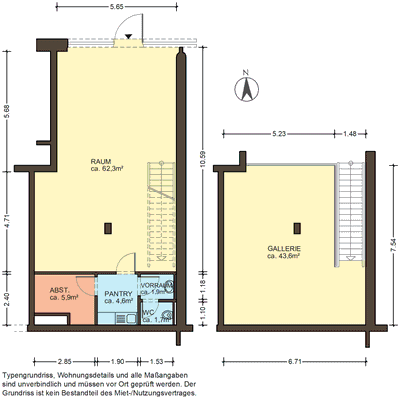 Grundriss Ladenfläche