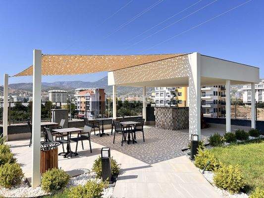 Sea View Apartments in a Hotel Concept Project in Alanya