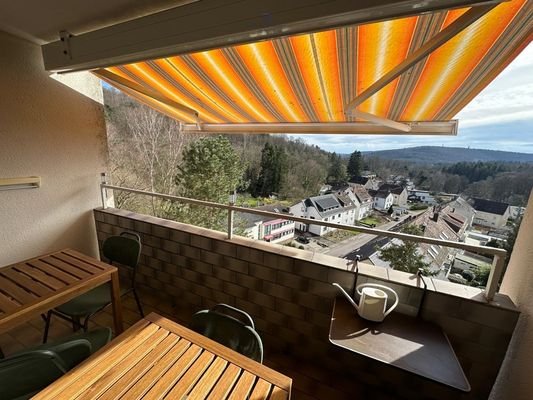 Balkon mit Ausblick