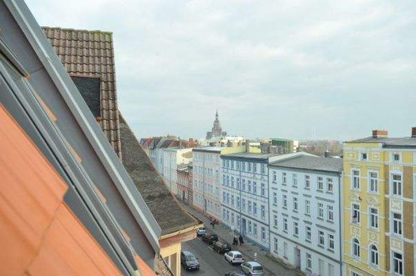 Blick aus dem Fenster