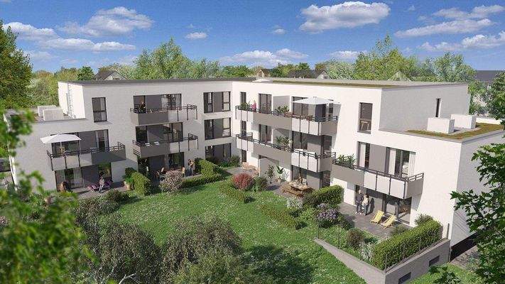 _ Visualisierung Gartenansicht