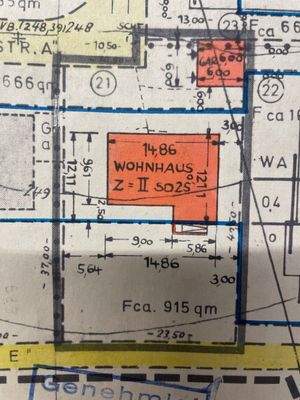 Übersicht Grundstück