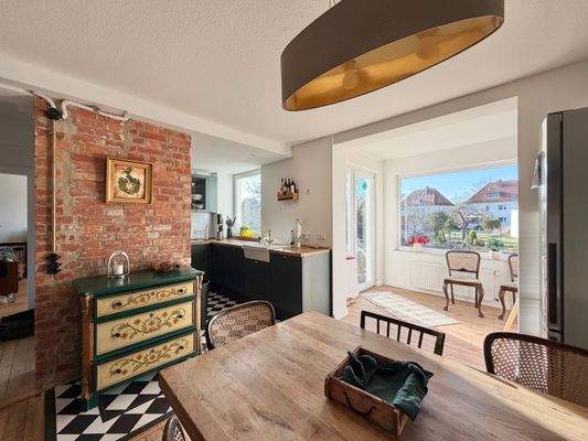 Essbereich, Küche, Erker im EG