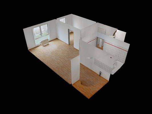 3D-Ansicht Grundriss