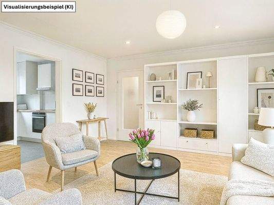 Visualisierung Wohnzimmer