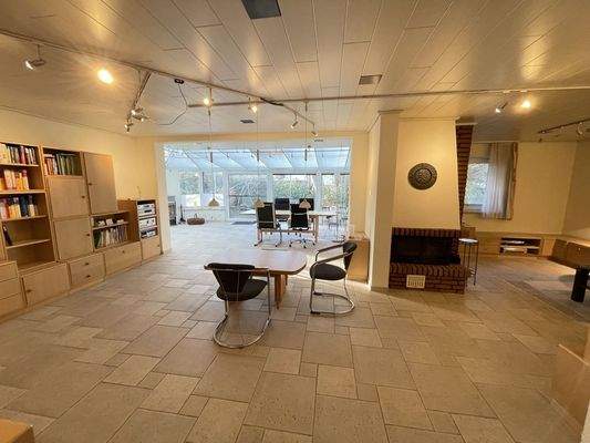 Wohnraum mit Wintergarten EG