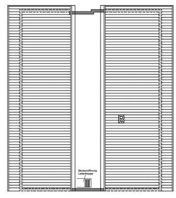 Grundriss Spitzboden