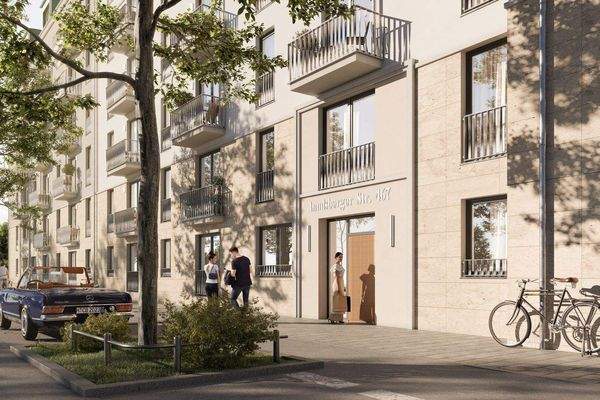 Eingang Landsberger Straße