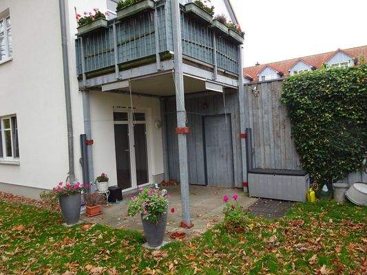 Überdachte Terrasse