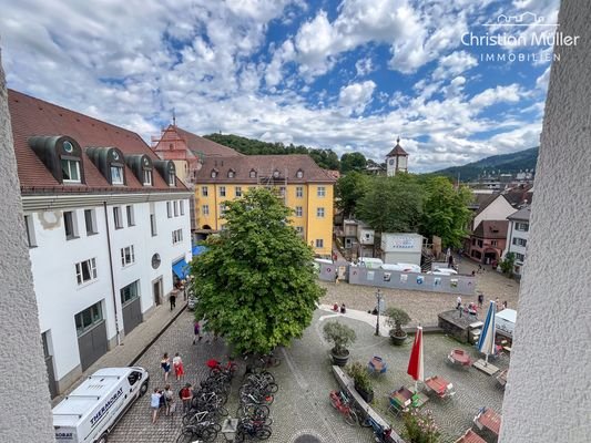 Herrlicher Ausblick auf den Augustinerplatz