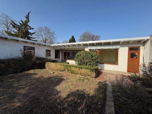 Die Ansicht vom Garten 