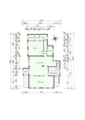 Grundriss Hochparterre