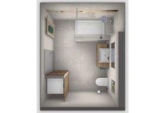 Bad_Whg 6_Ansicht von oben