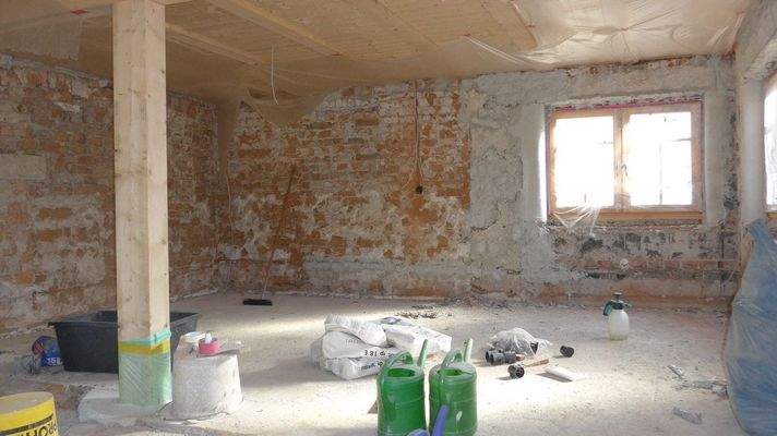 Wohnzimmer/Küche Erdgeschoss