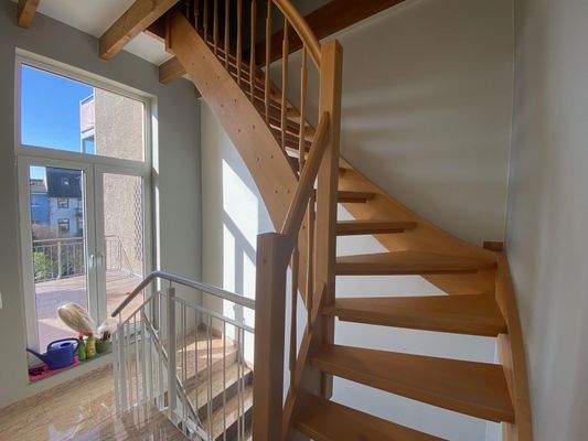 Treppe zum Dachzimmer