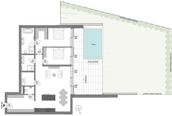 Plan zur Wohnung Top 5