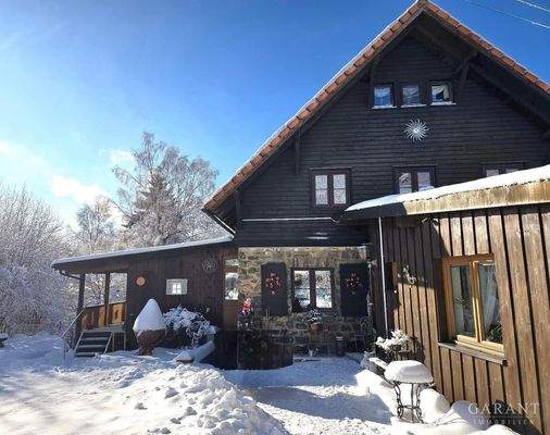 Eingangsbereich Ansicht Winter