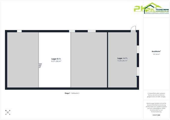 Grundriss Scheune OG