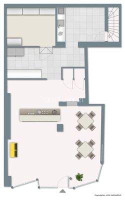 Ergeschoss Ladenfläche