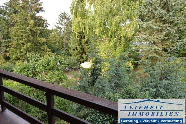 Blick auf das Grundstück