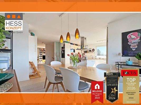 Heller, offener Essbereich