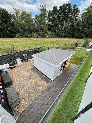 Blick von der Dachterrasse