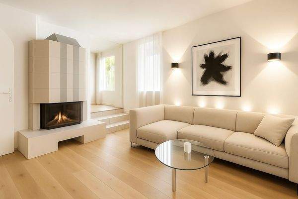 Kaminzimmer - gestaged