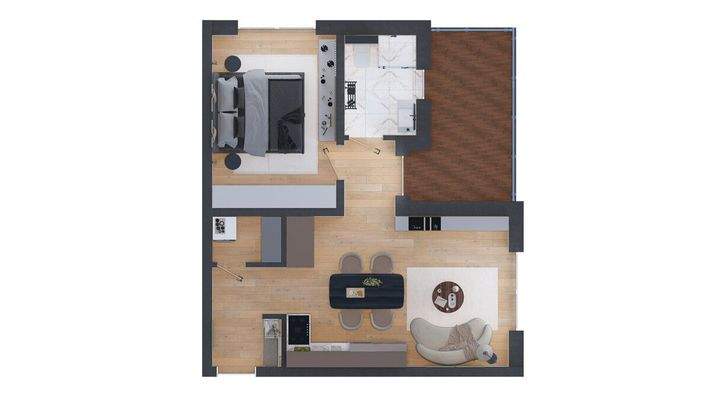 Grundriss Wohnung 10