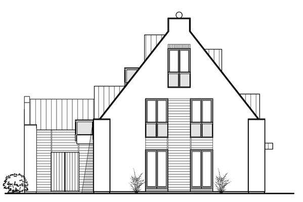 Planung: Südost-Ansicht
