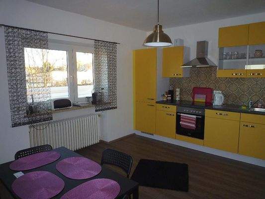 Wohnküche mit EBK