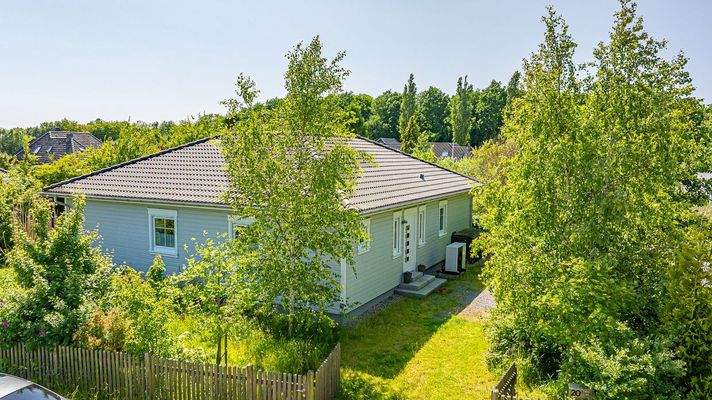 Nord-Ostansicht mit Birken