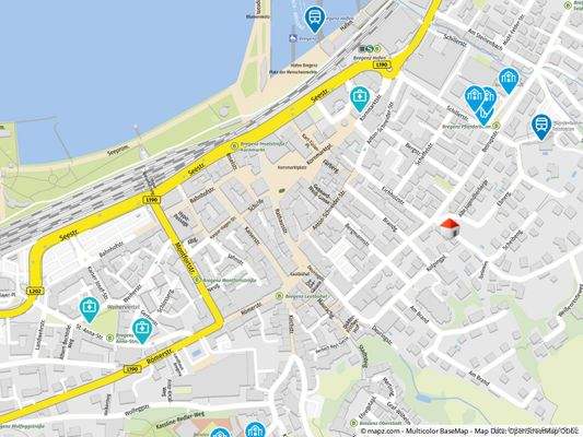 Geolyzer Kartenausschnitt