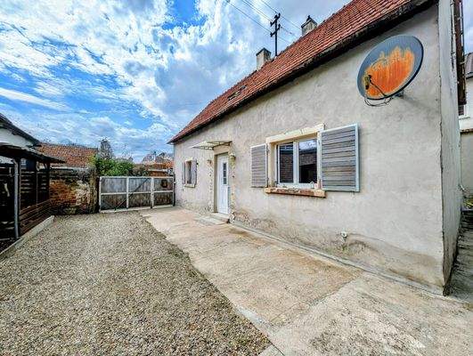 Blick Richtung Straße