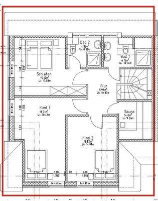 Grundriss Dachgeschoss